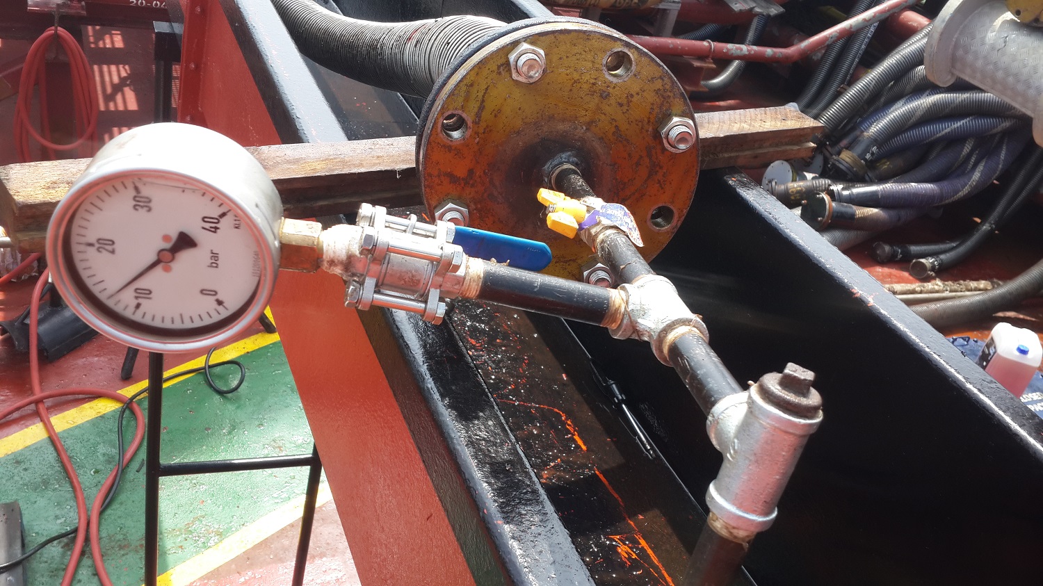 Integrity leak test detection